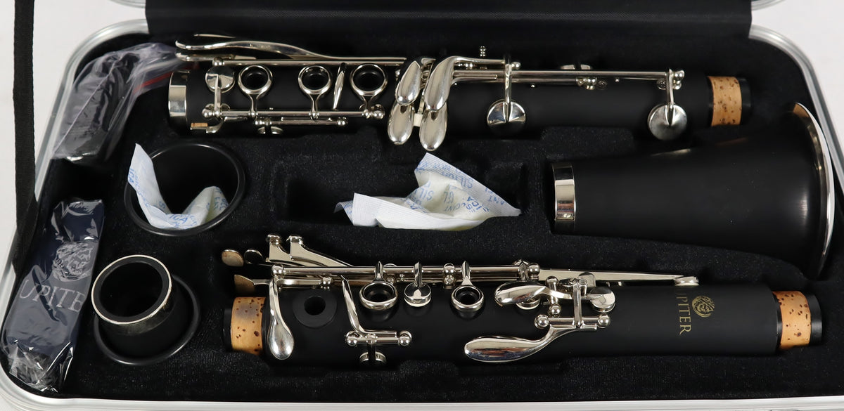 Jupiter JCL700 Student Bb Clarinet w/ OHSC Band Instrument – All