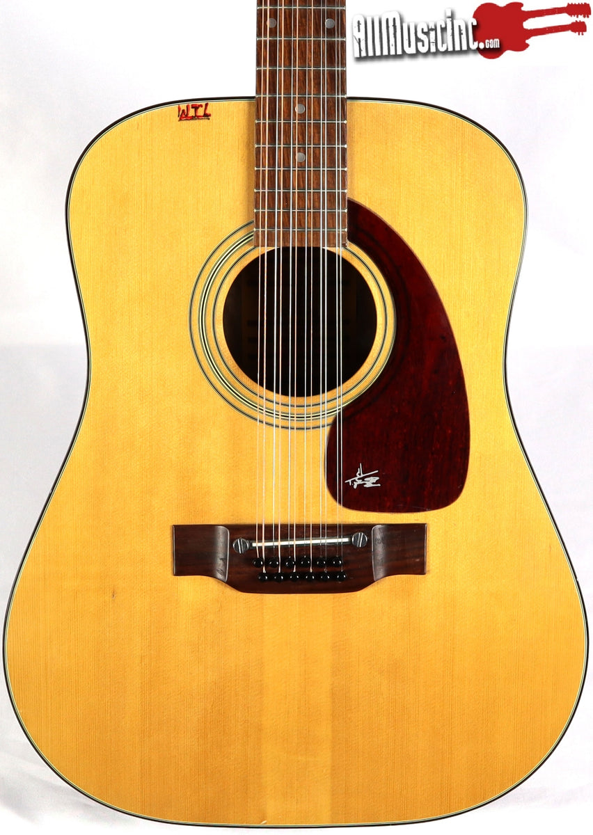 1977 Takeharu WK-100 12-String Acoustic Guitar w/ Case – All Music
