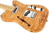 All Music Inc USA Private Collection #11 Flamed Thinline Tele Electric Guitar
