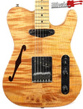 All Music Inc USA Private Collection #11 Flamed Thinline Tele Electric Guitar