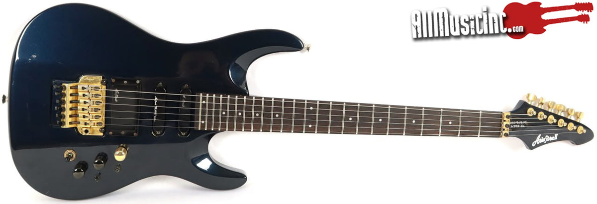 1980's Aria Pro II MA-800 Gemi Taylor Metallic Blue Electric