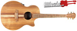 Cole Clark Angel AN2EC-BLBL Blackwood Acoustic Electric Guitar CCAN2ECBLBL
