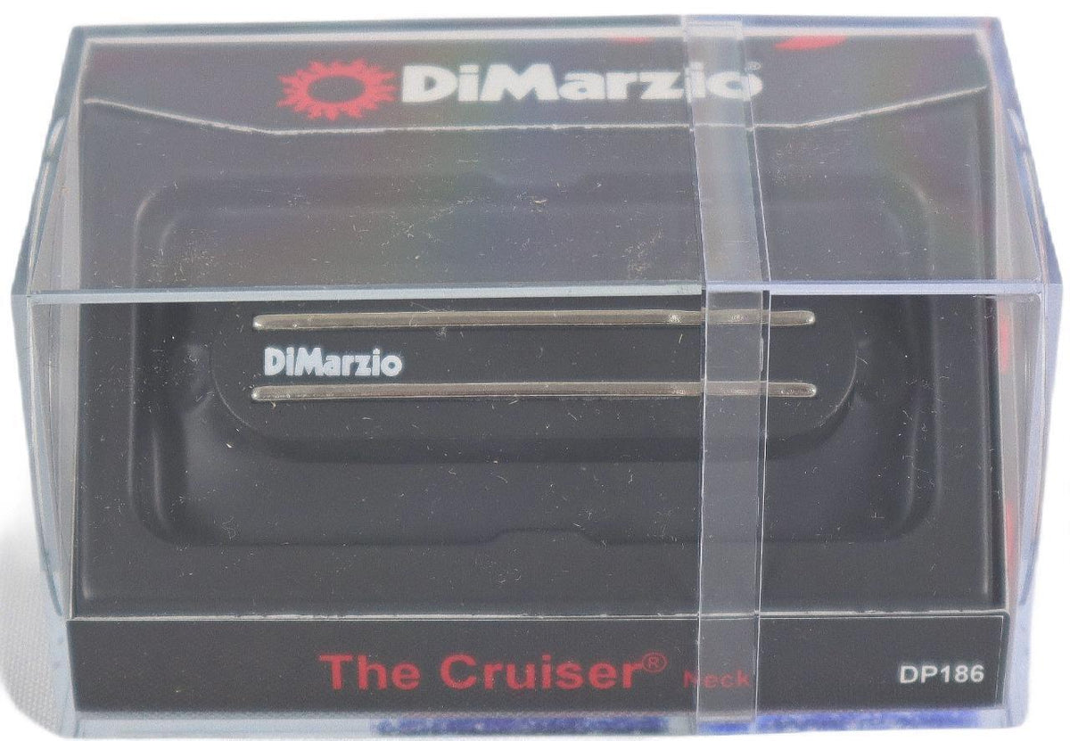 DiMarzio DP186BK+N Cruiser Neck Humbucker Black/Nickel Guitar Pickup DiMarzio DP186BK+N Cruiser Neck Humbucker Black/Nickel Guitar Pickup