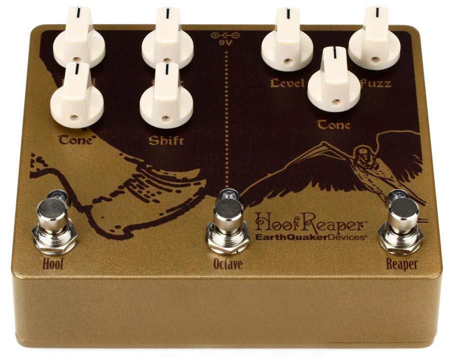 EarthQuaker Devices Hoof Reaper V2 Fuzz Octave Guitar Effect Pedal All Music Inc