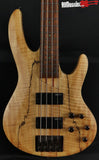 ESP LTD B-204SM Spalted Maple Electric Bass Guitar w/ Case Preowned