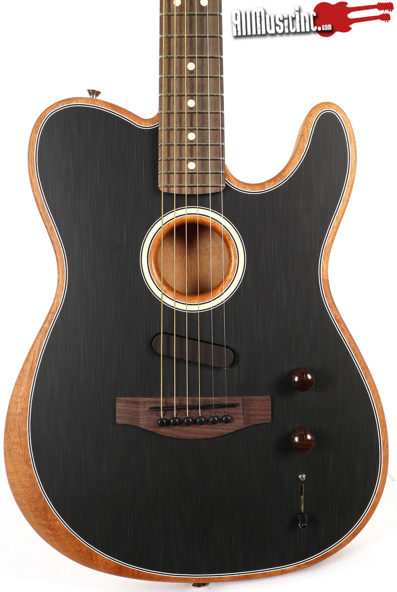 Fender Acoustasonic Player Telecaster Black Acoustic Electric