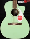 Fender Newporter Player Solid Top Surf Green Acoustic Electric Guitar