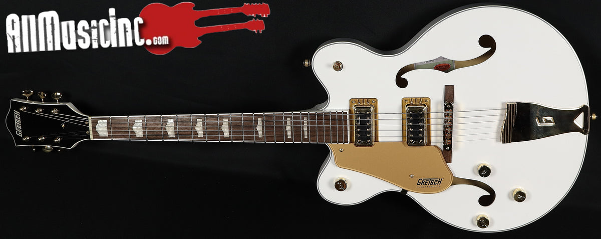 Gretsch G5422TG Electromatic Lefty Snowcrest White Electric Guitar
