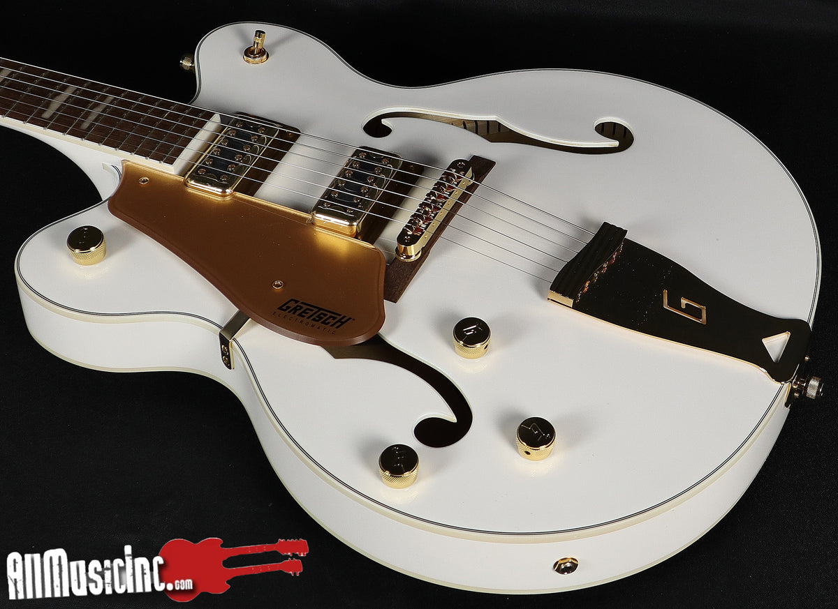 Gretsch G5422TG Electromatic Lefty Snowcrest White Electric Guitar