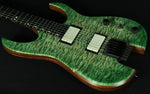 Hufschmid Atys Headless Quilted Maple Green Electric Guitar
