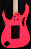 Ibanez Jem Jr Pink Electric Guitar with Dimarzio Vai Utopia Pickups