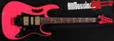 Ibanez Jem Jr Pink Electric Guitar with Dimarzio Vai Utopia Pickups