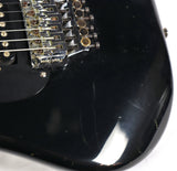 Vintage 1980s Kramer Focus 3000 Black Electric Guitar