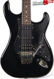 Vintage 1980s Kramer Focus 3000 Black Electric Guitar