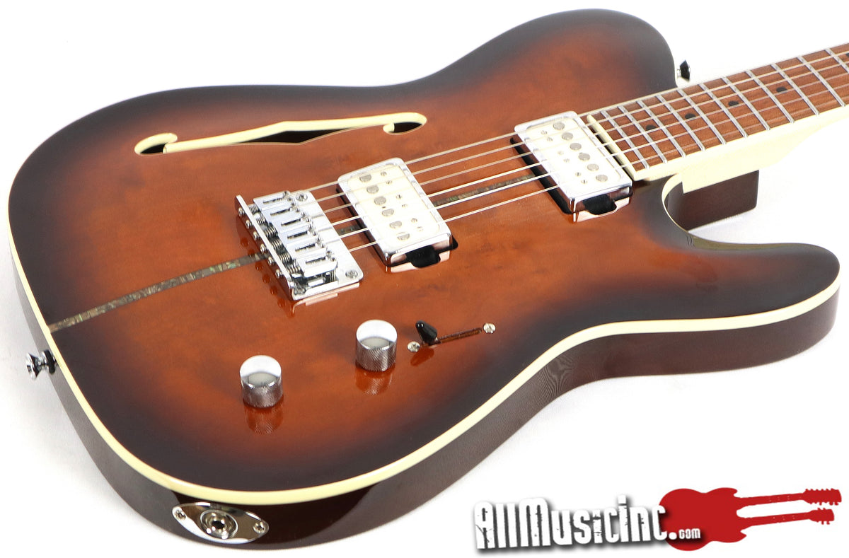 Michael Kelly MK58 Tiger Eye Thinline Tele Prototype Electric