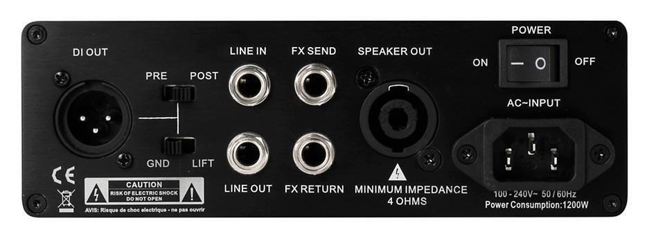 Phil Jones Bass PJB BP-800 Electric Bass Guitar Amplifier