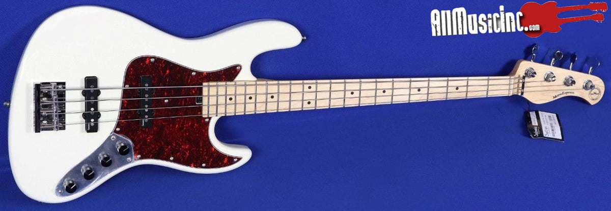 Sadowsky RSD Metro-Express JJ White Jazz Electric Bass Guitar