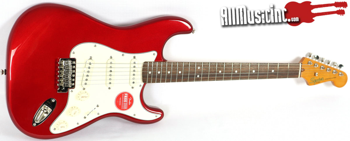 Squier classic vibe stratocaster candy apple red hotsell