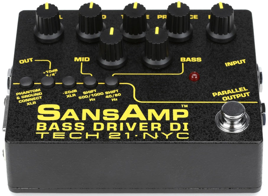 Tech 21 SansAmp VT Bass DI Bass Guitar Effect Pedal – All
