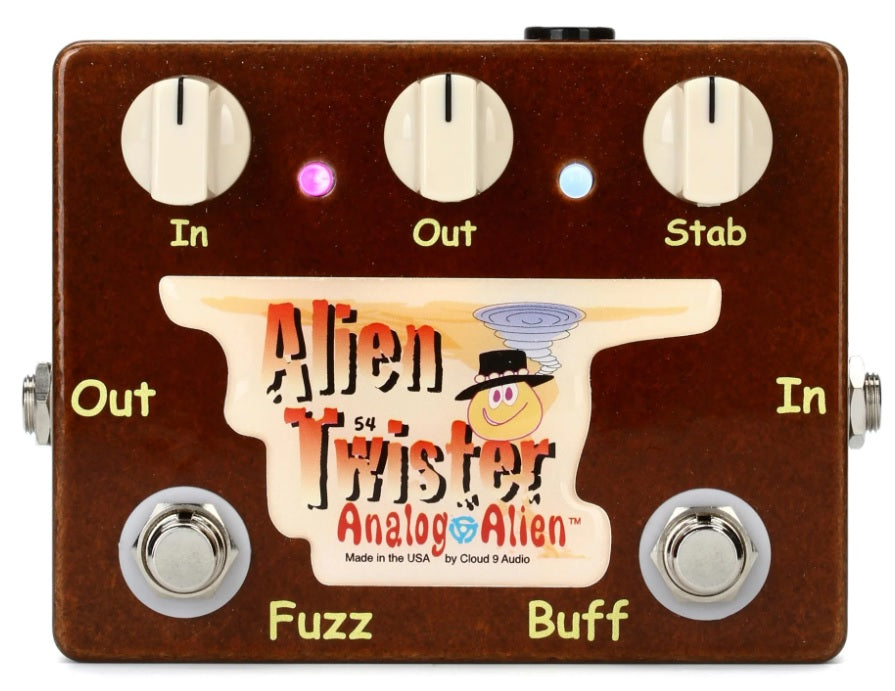 analog fuzz pedal Analog Alien Alien Twister Fuzz / Buffer Electric Guitar Effect Pedal