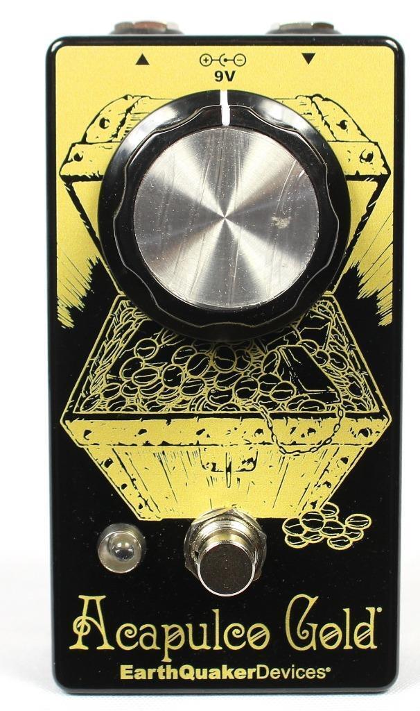 gold guitar pedal EarthQuaker Devices Acapulco V2 Power Amp Distortion Clutch, Brake, & Accelerator Equalizer dynamic overdrive with strong Color:3-pack Kaleidoscope