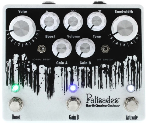 EarthQuaker Devices Palisades V2 Mega Ultimate Overdrive Guitar Effects Pedal