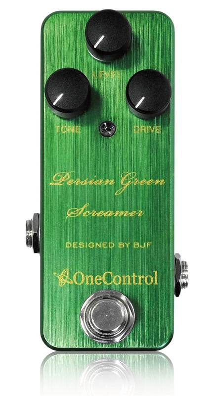 【動作良好】One Control Persian Green Screamer One Control Persian Green Screamer Electric Guitar Effect Pedal