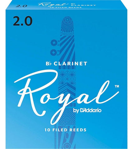 Royal Clarinet Reeds 2.0 Box of 10 Bb Clarinet Reed