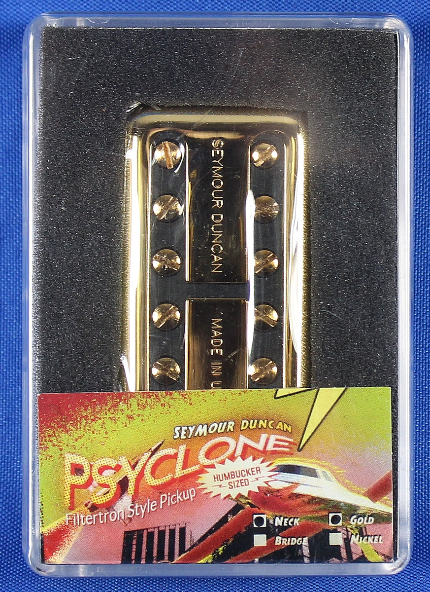 ギター SEYMOUR DUNCAN PSYCLONE HB NECK/BRIDGE Seymour Duncan Psyclone HB Humbucker Gold Electric Guitar Neck