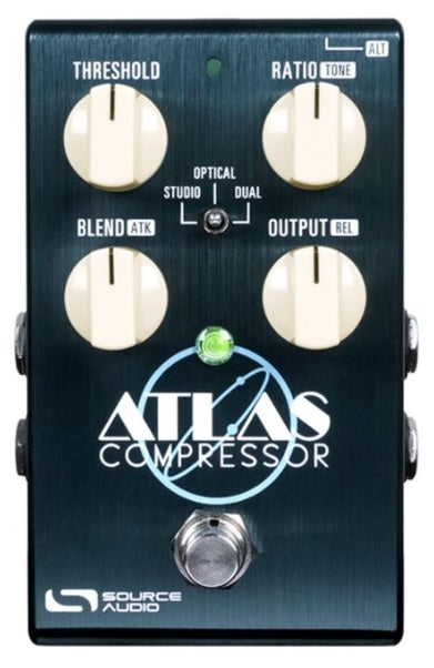 bass guitar compressor pedal Source Audio One Series Atlas Compressor Pedal