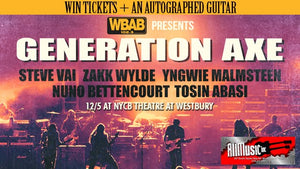 GENERATION AXE: Win free tickets and a signed guitar!