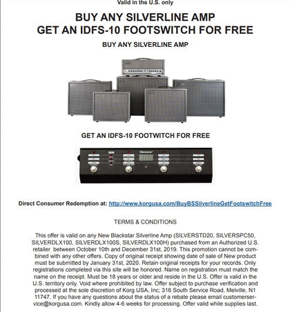 Blackstar Silverline Amplifier Promo