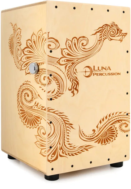 Luna Henna Dragon Cajon with Bag