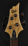 ESP LTD B-204SM Spalted Maple Electric Bass Guitar w/ Case Preowned