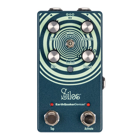 EarthQuaker Devices Silos Electric Guitar Delay Effects Pedal