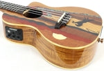 Luna Vista Stallion Tropical Woods Concert Ukulele Uke Acoustic Electric Guitar