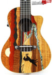 Luna Vista Stallion Tropical Woods Concert Ukulele Uke Acoustic Electric Guitar