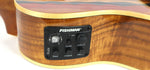 Luna Vista Stallion Tropical Woods Concert Ukulele Uke Acoustic Electric Guitar
