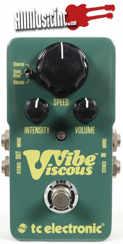 TC Electronic Viscous Vibe Uni-Vibe Guitar Effects Pedal