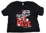All Music Inc. Logo Short-Sleeved Black T-Shirt Shirt