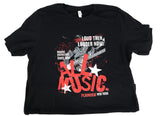 All Music Inc. Logo Short-Sleeved Black T-Shirt Shirt