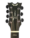 Dean Exhibition Ultra FM TBK 7-String Acoustic Electric Guitar w/ Gig Bag Preowned