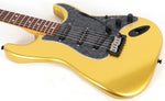All Music Inc. Collection Custom Gold Sparkle Strat Electric Guitar