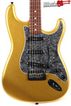 All Music Inc. Collection Custom Gold Sparkle Strat Electric Guitar