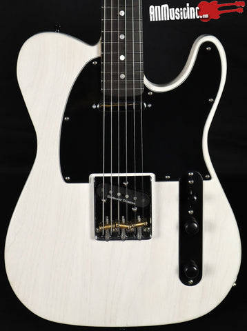 All Music Inc Custom Collection Ash Tele White Electric Guitar Warmoth Neck