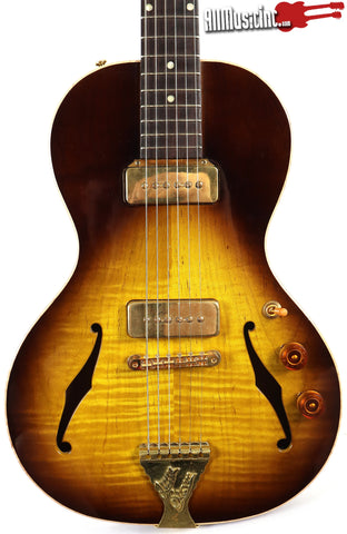 B&G Little Sister Non-Cutaway Honduran Mahogany Tobacco Sunburst Electric Guitar