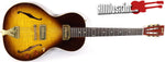 B&G Little Sister Non-Cutaway Honduran Mahogany Tobacco Sunburst Electric Guitar