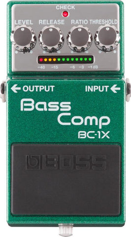 Boss BC-1X Electric Bass Guitar Compressor Effect Effects Pedal