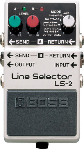 Boss LS-2 Line Selector AB Switch Electric Guitar Effect Pedal