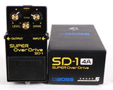 Boss SD-1-4A Super Overdrive Electric Guitar Effect Pedal